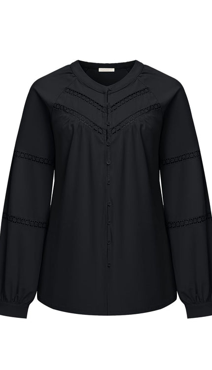 Triple Nine Blouse Zwart