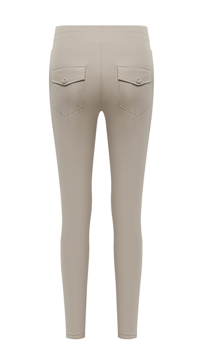 Triple Nine Broek Skinny Beige