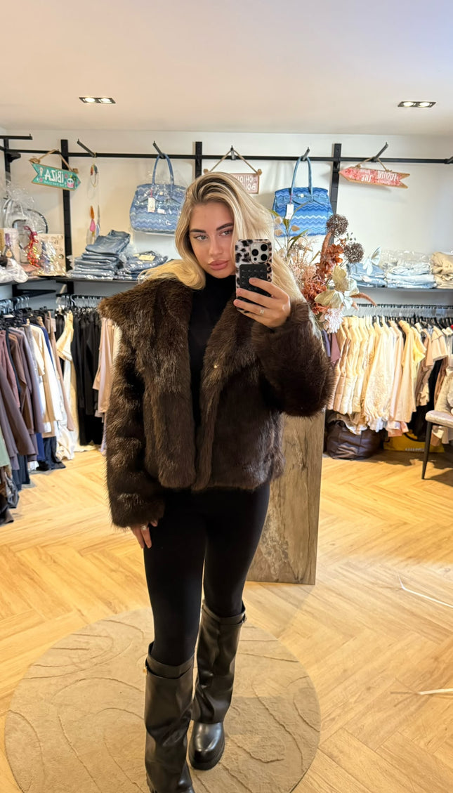 Jas Furry Coat