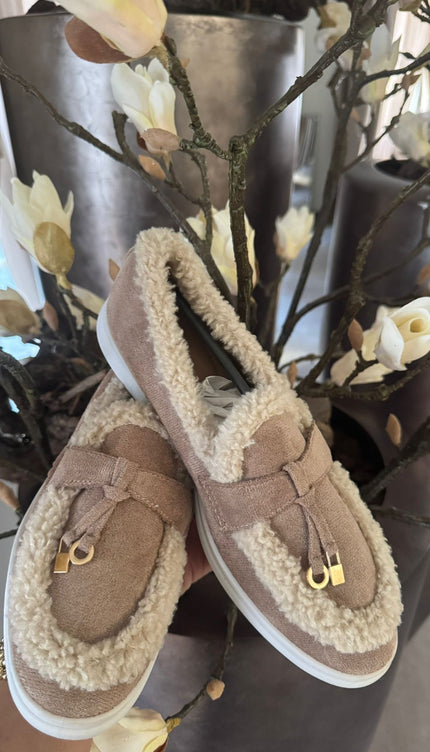Loafers Teddy Suédine Khaki