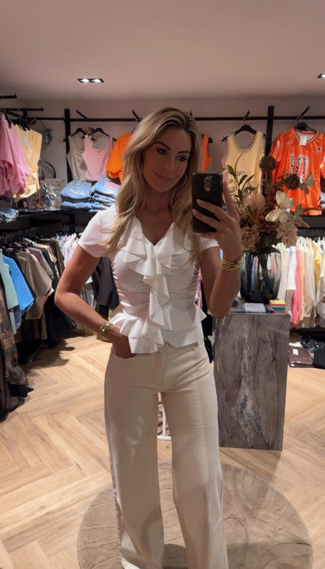 Ruffle Top Wit