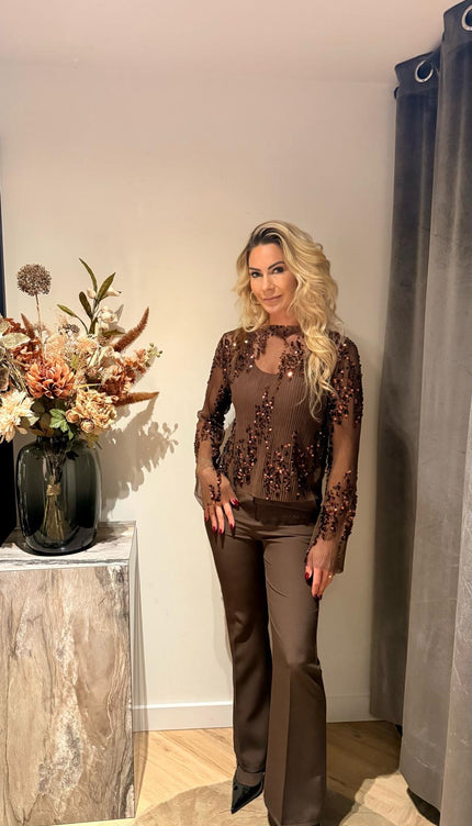 Pantalon Flair Bruin