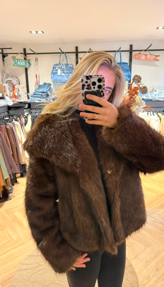 Jas Furry Coat