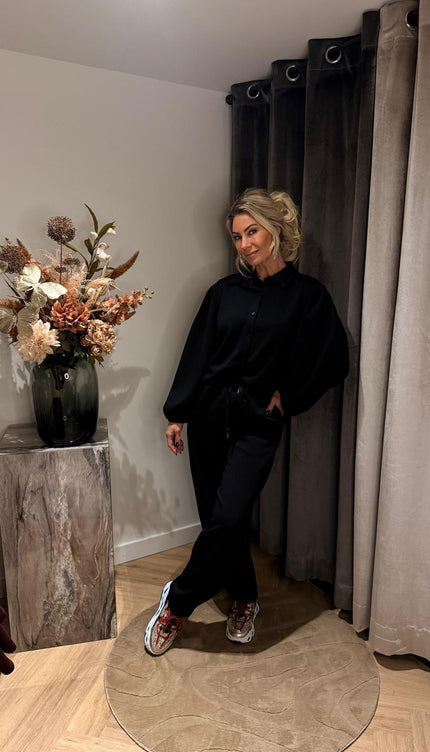 Blouse Festive Zwart