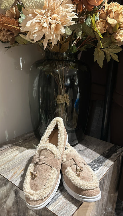 Loafers Teddy Suédine Khaki