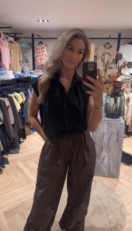 Cargo Parachute Broek Bruin