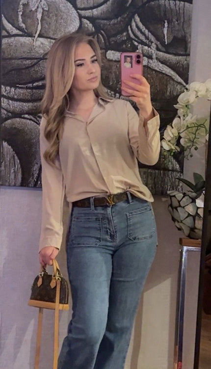 Basic Beige Blouse