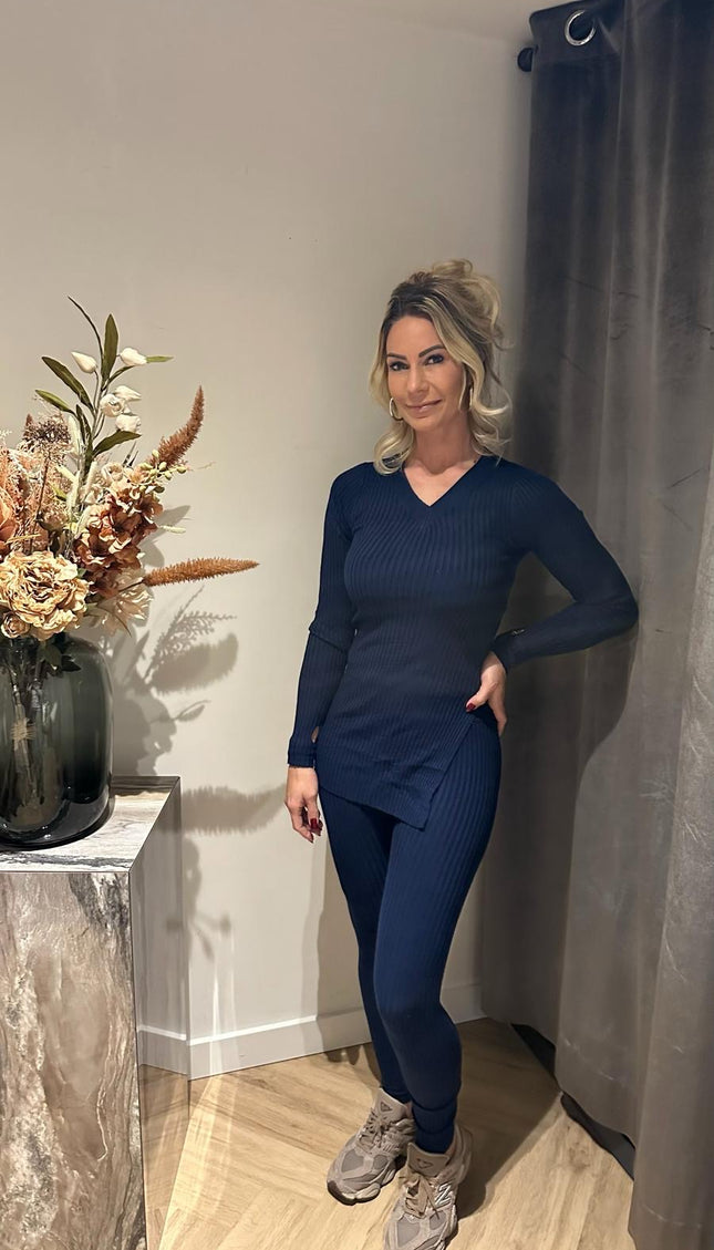 2 Delige Set Kayla Donkerblauw