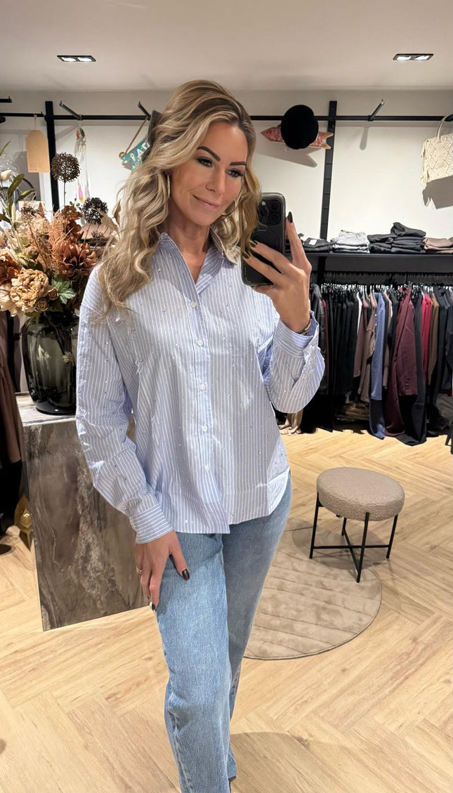 Blouse Diamond Stripes