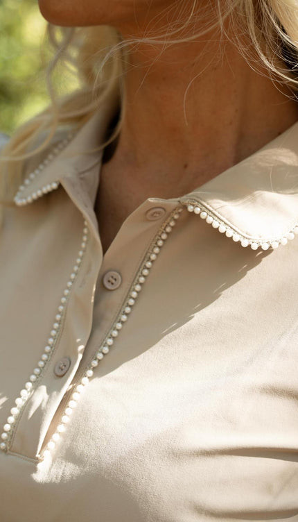 Triple Nine Parel Blouse Beige