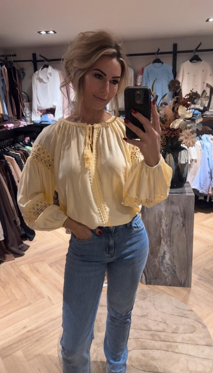 Tuniek / Blouse Ibiza Geel