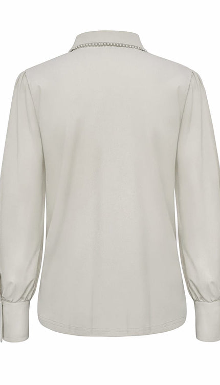 Triple Nine Parel Blouse Beige