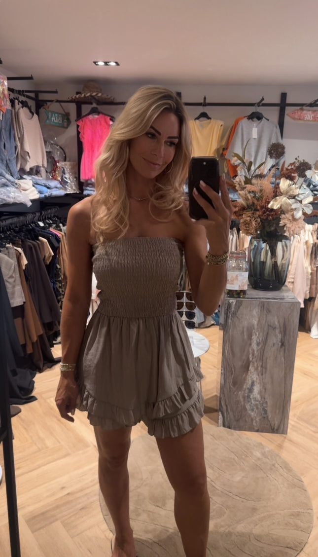 Playsuit Summer Taupe