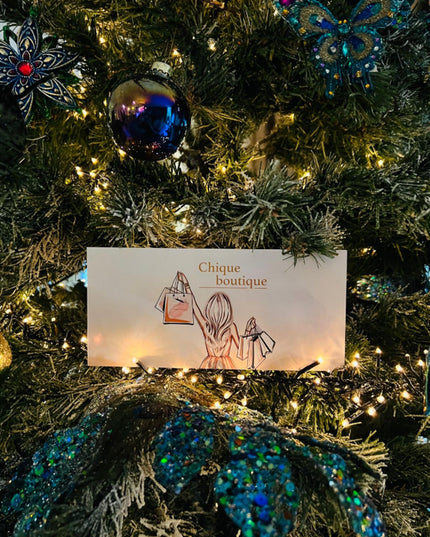 Chique Boutique  Cadeaubon