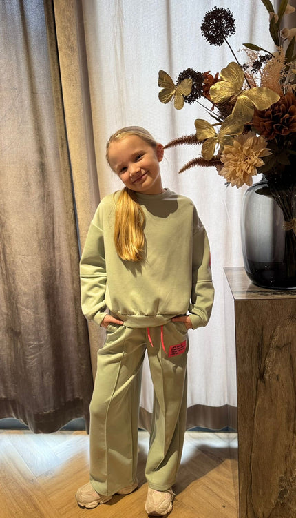 2 Delige Set Comfy Label Kids  Mint