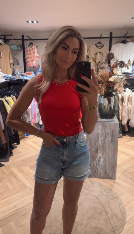 Stud Top Rood