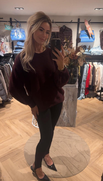 Zwarte ski-legging