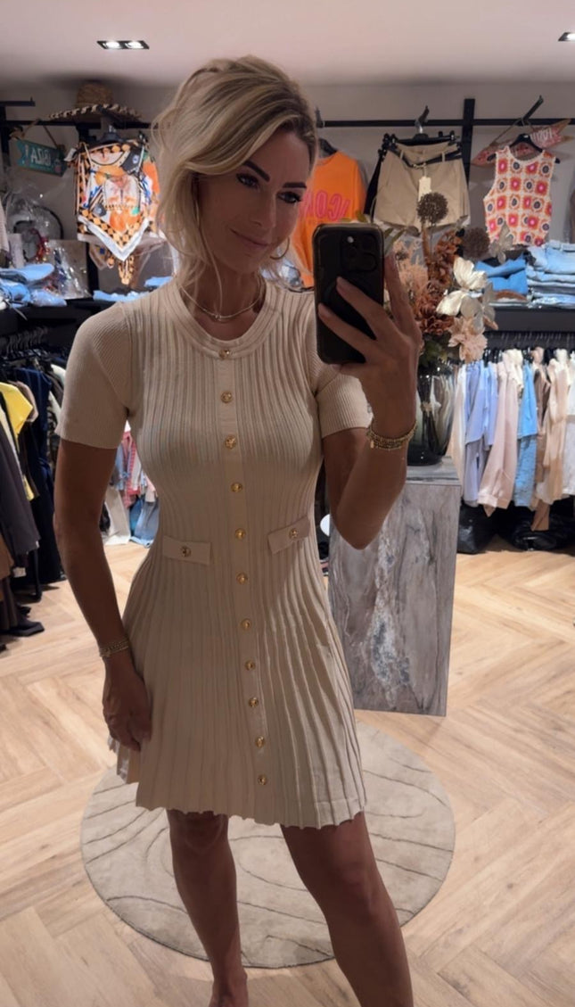 Jurkje Mermaid Ecru
