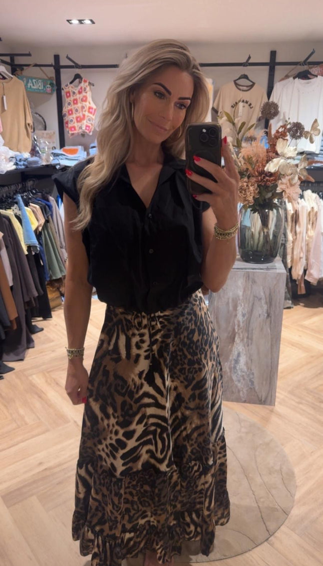 Rok Animal Print Gold & Silver