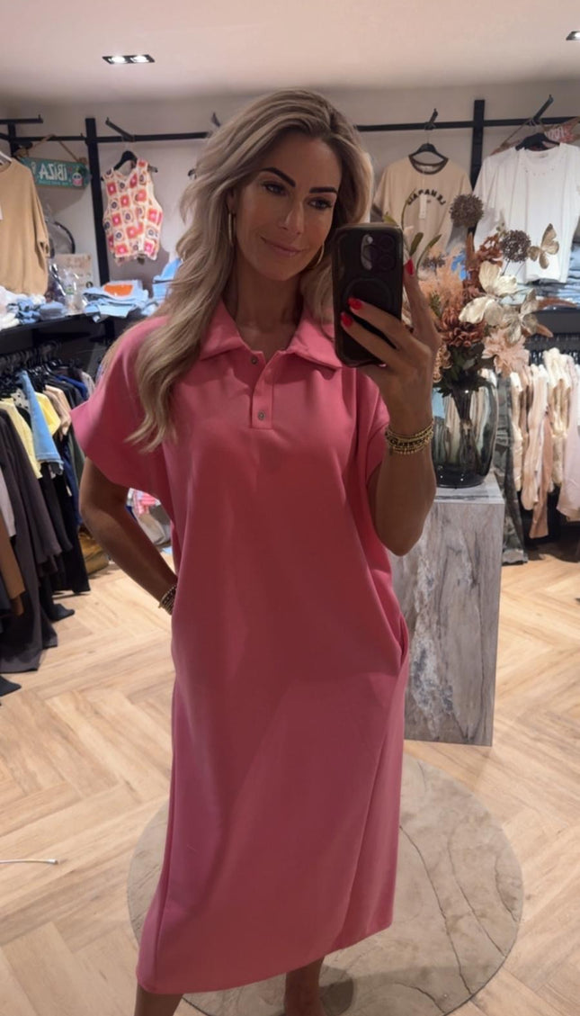 Polo Jurk Roze