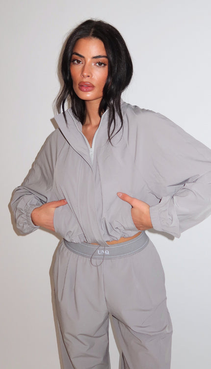 GIGI JACKET - LIGHT GREY
