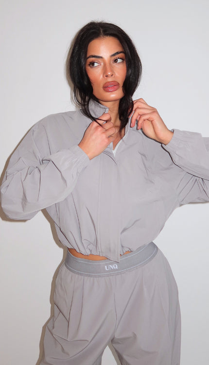GIGI JACKET - LIGHT GREY