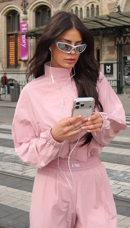 GIGI JACKET - VINTAGE PINK