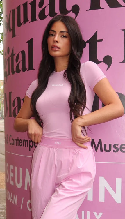 GISELLE SHORT SLEEVE - BUBBLEGUM