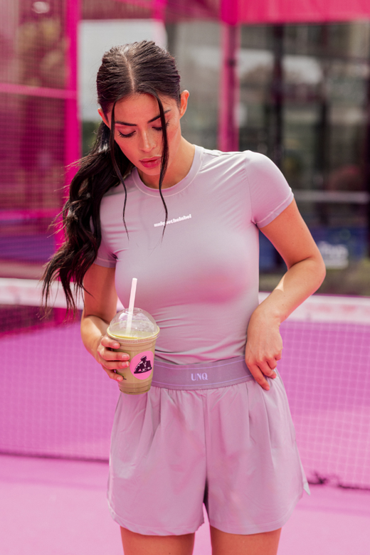 GISELLE SHORT SLEEVE - LIGHT GREY