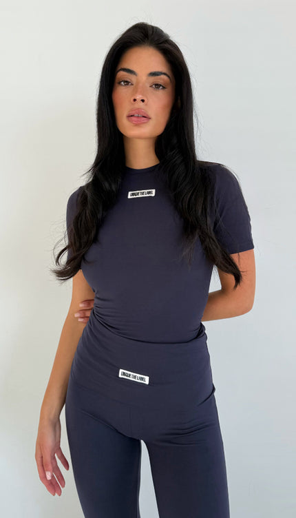 NENA SHORT SLEEVE - DEEP DARK NAVY